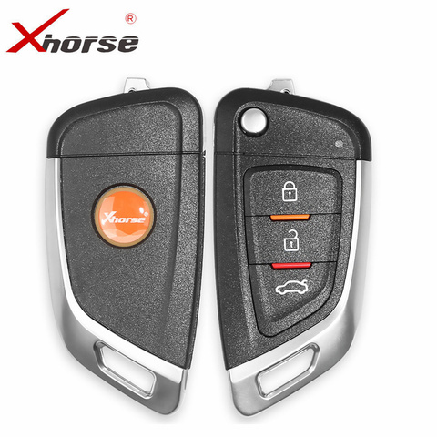 XHORSE XKKF02EN Universal Remote Car Key with 3 Buttons XKKF02EN Generation / Cloning By VVDI key tool / VVDI2 One Pcs ► Photo 1/1