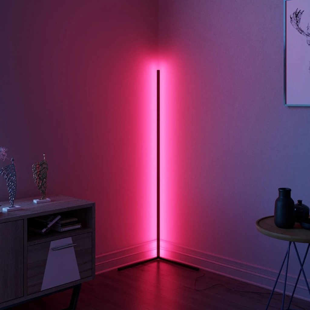 Corner Floor Lamps Rgb Bedroom Living, Purple Floor Lamps Uk
