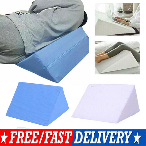 1pc High Wedge Memory Foam Leg Foot Rest Raiser Support Pillow New Hot Fashion Cushion Pure Color 50x25x15cm ► Photo 1/6