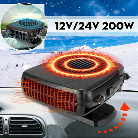 24V DC Electric Auto Car Heater for Mist Defrost Removing, Portable Car  Heating Fan Heater With Handle Swing-out Heater - Price history & Review, AliExpress Seller - Rantion Store