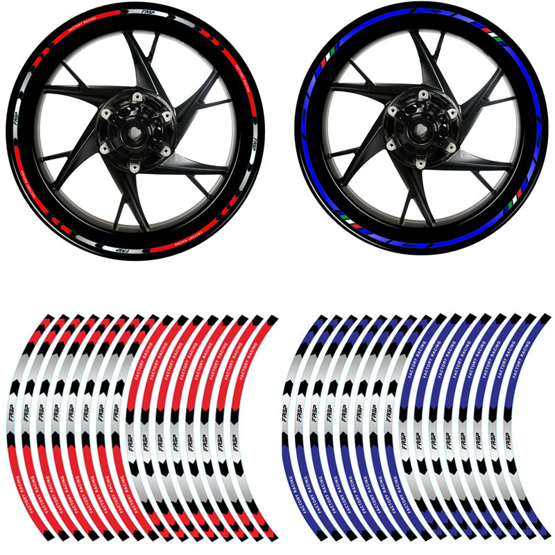 16 Strips Reflective Motocross Bike Motorcycle Sticker For 14' 18'  Motorcycle Auto Wheel Rim Motorbike Moto Stickers Car Styling - Price  history & Review, AliExpress Seller - XXMOTOR Store