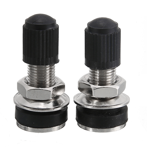 2pcs Metal Tyre Valve Bolt In Stem Tire Bolt In Stem 36 mm x14mm Universal Fit For Cars Motorcycles Bicycles ► Photo 1/6