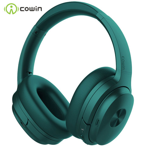 COWIN SE7[Upgraded] Active Noise Cancelling Headphones Bluetooth Headphones Wireless Headset with ANC Over Ear 30-hour playtime ► Photo 1/6