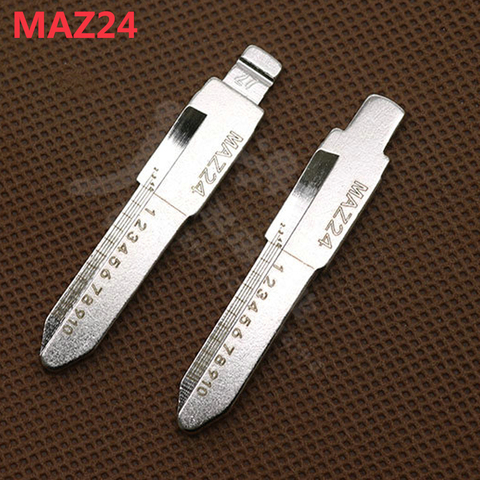 10PCS/LOT MAZ24 Engraved Line Key For Mazda haima N0.27 Key Blade for the shearing Locksmith Tool ► Photo 1/1