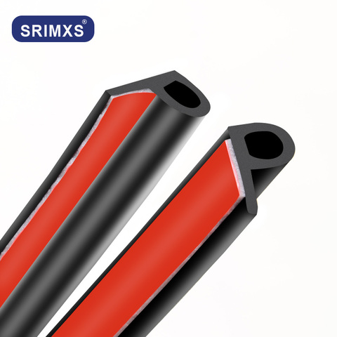9 Shape Auto Rubber Seals Car Door Sealing Strip for Car Noise Insulation Soundproofing ► Photo 1/6