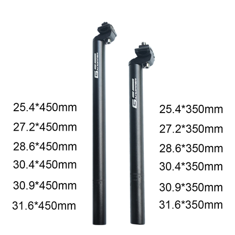 Bicycle Seatpost 25.4/27.2/28.6/30.4/30.9/31.6*350/450mm fixed gear MTB Mountain Road Bike Extension Seat Post Tube Bicycle Part ► Photo 1/6