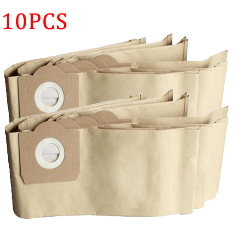 10PCS Dust Filter Bags for Karcher MV3 WD3 WD3200 WD3300 A2204 A2656 Vacuum Cleaner Parts For Rowenta RB88 RU100 RU101 ► Photo 1/5