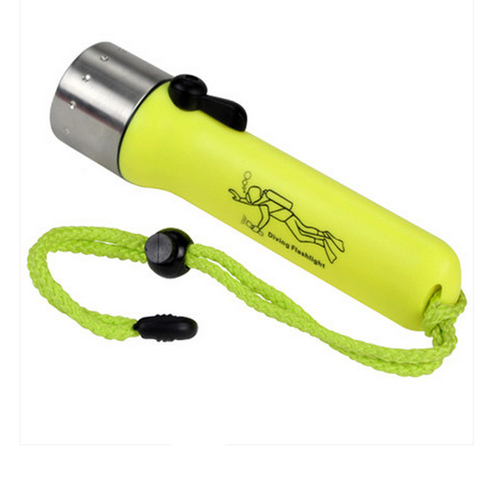 Portable IP68 waterproof underwater flashlight diving  dive light powerful diving torch linterna buceo  usb chargeable ► Photo 1/6