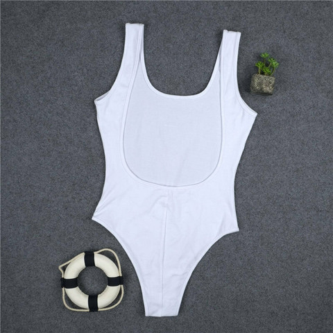 2022 Neu Frauen-Dame Bodysuit Stretch Trikot Sleeveless Bodycon Tops Jumpsuit ► Photo 1/6