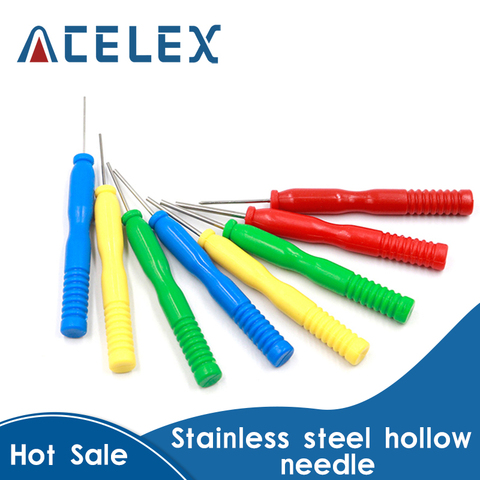 8PCS/Lots Hollow needles desoldering tool electronic components Stainless steel kits ► Photo 1/6