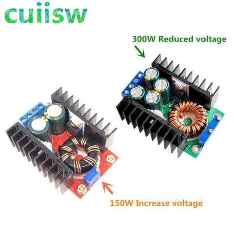 1PCS/LOT 150W Boost Converter 300W Step Down Buck Converter DC-DC 5-40V To 1.2-35V Power module XL4016 Step Up Voltage Charger ► Photo 1/6