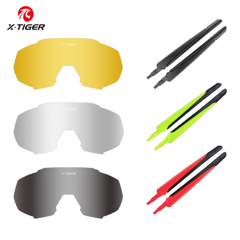 X-TIGER JPC Cycling Glasses Accessories Photochromic Lens Bike Sunglasses Feets Polarized Lens Replacement Lense Myopia Frame ► Photo 1/6