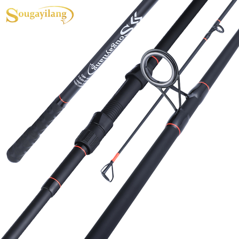 Sougayilang 2022 New Top Quality Carp Rod Portable 6/7 Section Rod 3m 3.6m Ultralight Weight Carbon Fiber Spinning Carp Fish Rod ► Photo 1/6