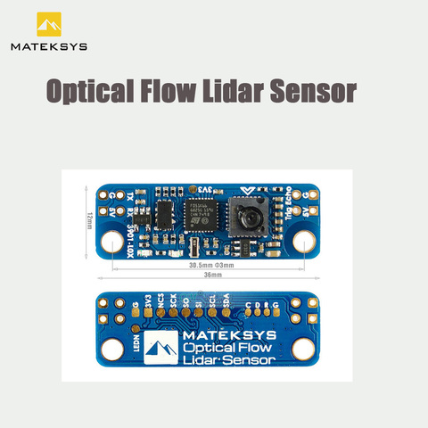 M./-1PCS MATEKSYS Matek OPTICAL FLOW & LIDAR SENSOR 3901-L0X INAV Module F4 F7 F405 Flight Controller for RC FPV Racing Drone ► Photo 1/4