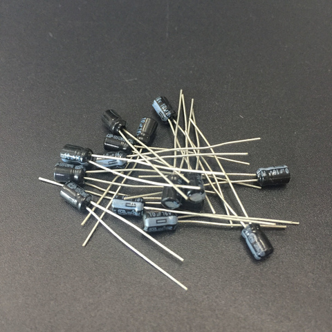 200pcs 10uF 16V NHG Series 4x5mm High Quality 16V10uF Aluminum Electrolytic capacitor ► Photo 1/1