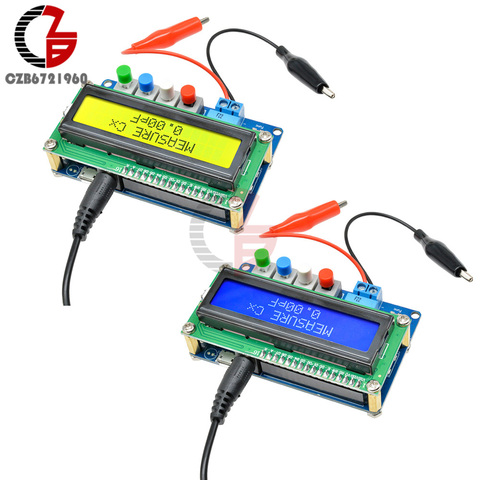 LC100-A 1602 LCD Digital L/C Inductance Capacitance Meter Autoranging Capacitor Inductor Tester 1pF-100mF 1uH-100H ► Photo 1/6