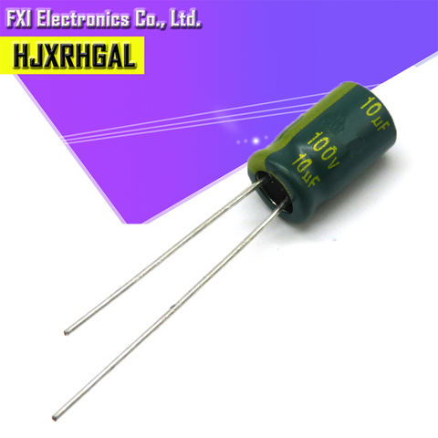 50PCS  100V10UF 6X11mm 6.3*11 10UF 100V Electrolytic capacitor New original ► Photo 1/1