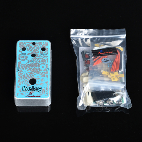 New DIY Delay Guitar Analog Effect Pedal Full Kits with 1590B/ Style guitar Effects Pedal Aluminum Stomp Box ► Photo 1/6