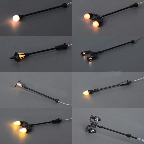 5PCS Garden Street Light Lampposts Model ► Photo 1/1