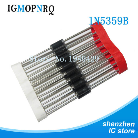 10pcs/lot 1N5359BRLG DIODE ZENER 24V 5W AXIAL 5359 1N5359 1N5359B good quality new original free shipping ► Photo 1/2