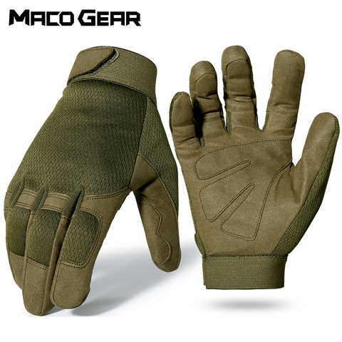 Outdoor Sports Gloves Tactical GlovesTraining Army Climbing Shooting Wearproof Riding Antiskid Mtb Specialized Road Bike Mittens ► Photo 1/6