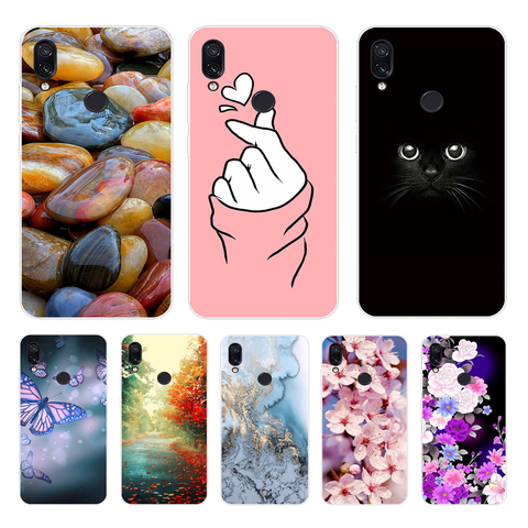 Redmi 7 Case For Xiaomi Redmi 7 Cover Soft TPU Cute Back Cover Fundas For Xiomi Redmi7 Note 7 Silicone Phone Cases Hoesje Coque ► Photo 1/6