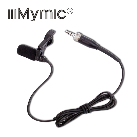 Large Sound-absorbing !! Professional Lavalier Lapella Condenser Microphone Clip Mic for Sennheiser Bodypack TRS 3.5mm Screw Jac ► Photo 1/6