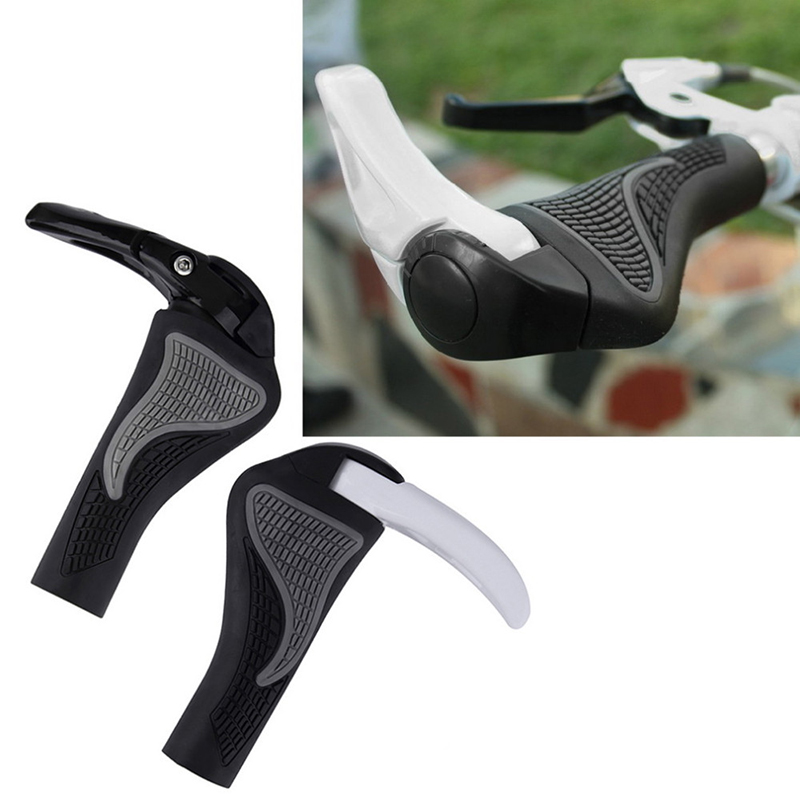 Bicycle  Hand Bar End 3K Carbon Fiber MTB Mountain Bike Handlebar Hand Bar Grip