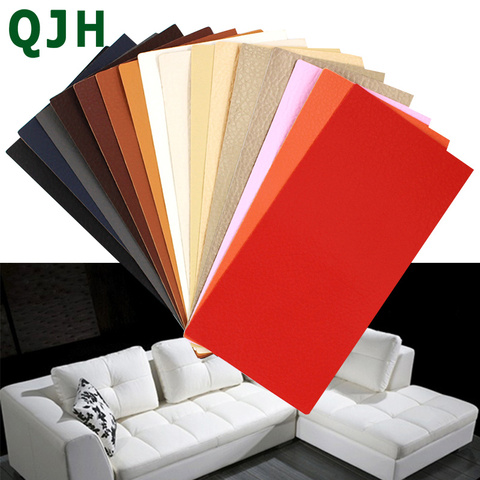 10*20CM Self-adhesive paste leather patch sofa repair leather PU patch seat bed scrapbook fabric sticker badge ► Photo 1/6