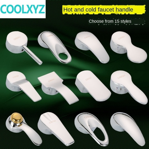 Faucet handle handle dish basin shower switch dial hot and cold water 25 35 40 spool repair parts ► Photo 1/5