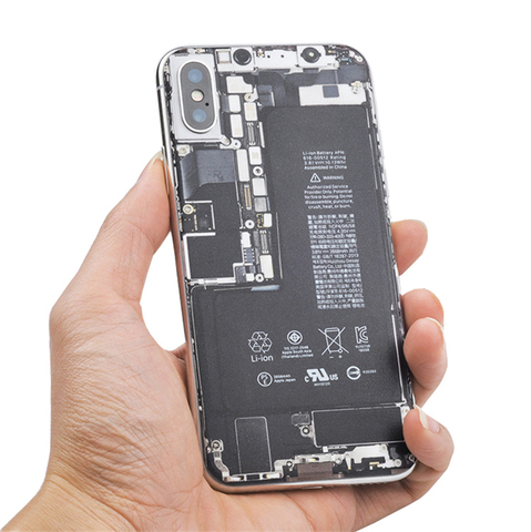 High Simulation Repair Assemble Wrap Skin Phone Back Paste Sticker For iPhone 11 Pro MAX XR X XS MAX 8 7 6S Plus Matte Wrap Skin ► Photo 1/6