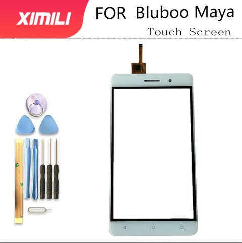 5.5'' Mobile Phone Touch Glass Touch Screen Glass For Bluboo Maya Digitizer Panel Front Glass Lens Sensor Capacitive Adhesive ► Photo 1/6