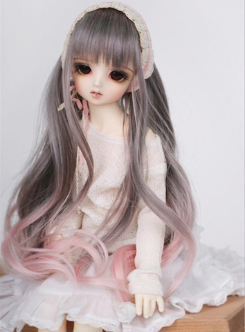 1/3 1/4 1/6 1/8 Bjd Doll Wig SD High Temperature Long Fashion Wavy Wire ► Photo 1/3