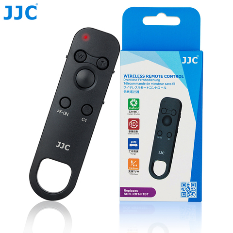 JJC Wireless Remote Control Controller for Sony a9 II a7 III a7R III a7R IV a6100 a6600 DSC-RX100 VII Replace RMT-P1BT Commander ► Photo 1/6