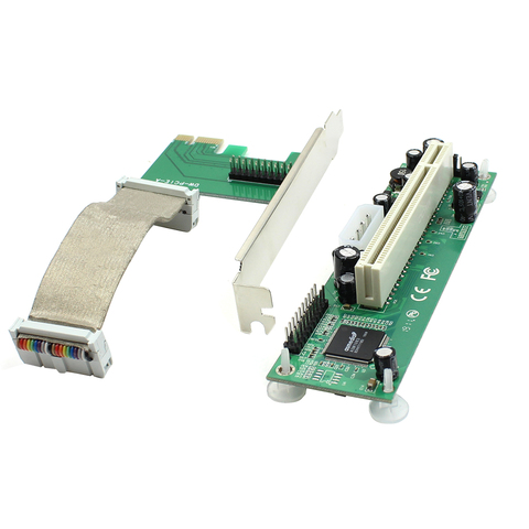 PCI-E PCI Express to PCI Adapter Flexible Cable Mini PCIE 1x to 16x Ribbon Riser Card Extender for Bitcoin Miner ► Photo 1/6