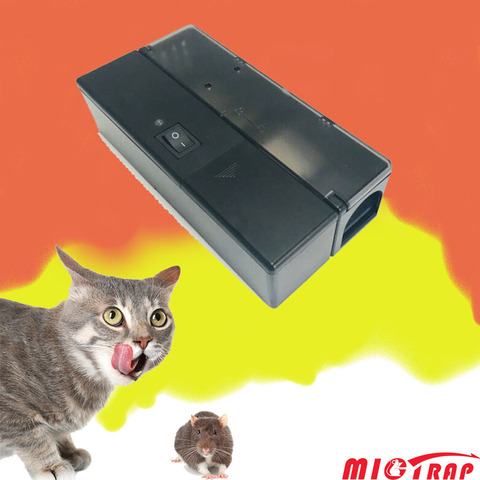 Humane Plastic Rat Mouse Rodent Control Catcher Easy Trap Electric Mouse Killer ► Photo 1/6