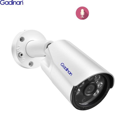 Gadinan Super HD 2592X1944P 5MP 3MP 48V POE Module Audio Mic IP Camera Outdoor IR Night Vision  CCTV Video Surveillance Camera ► Photo 1/6