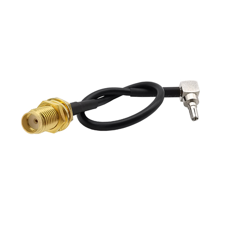ALLiSHOP crc9 to sma RG174 pigtail cable 0-3GHz sma female sockets connector to crc9 adapter For HUAWEI PCI wifi router Modem ► Photo 1/6