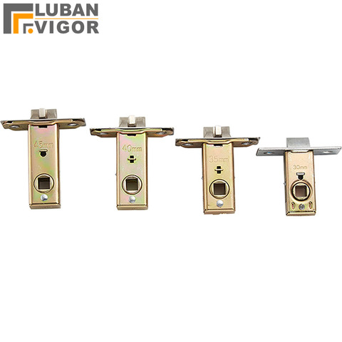 Lock tongue,Single tongue door in toilet,Bathroom toilet door Handle lock body,Lock margin30-60mm,Door lock accessories ► Photo 1/5