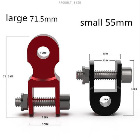 2 pcs. New Aluminum Alloy Motorcycle Dirt Bike Shock Absorber Spacer Jack Up Riser ► Photo 1/6