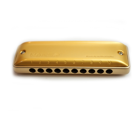 Kongsheng MarsM2 Golden Aluminum Comb Harmonica ► Photo 1/4