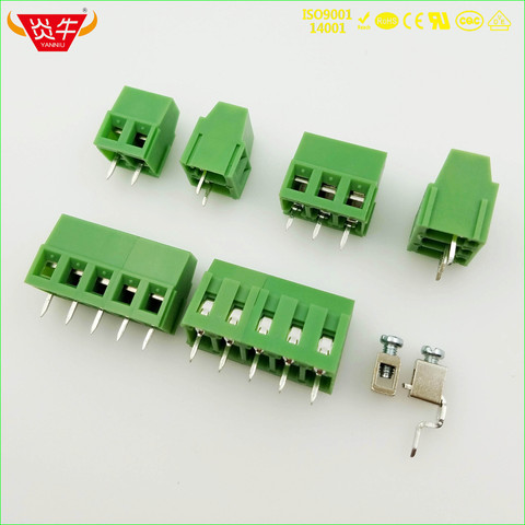 KF128 5.08 2P 3P PCB CONNECTOR UNIVERSAL SCREW TERMINAL BLOCK DG500 5.08mm 2PIN 3PIN MKDS 1,5 1715721 PHOENIX CONTACT DEGSON ► Photo 1/6