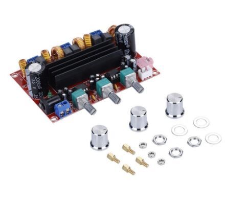 Sensor XH-M139 2.1 channel digital power amplifier board 12v-24v wide voltage TPA3116D2 2*50W 100W sensor ► Photo 1/1