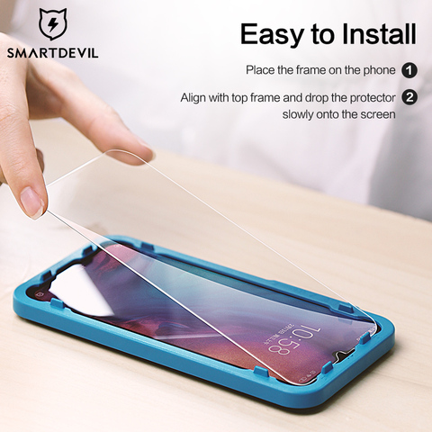SmartDevil tempered glass for Redmi 8 9 screen protector for Redmi 8A 9A 2.5D curved anti blue light 2 pcs ► Photo 1/6
