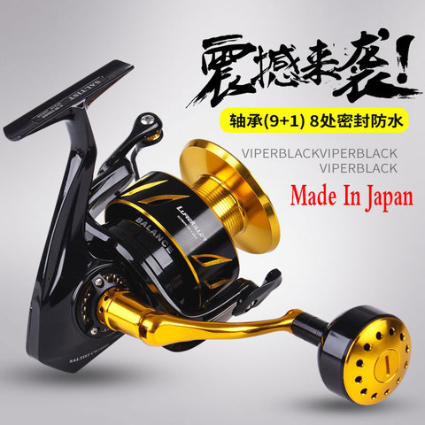 Lurekiller Saltist Japan winter fishing reels Spinning Jigging reel CW3000- CW10000 10BB Alloy reel 35kgs drag power accessories ► Photo 1/1