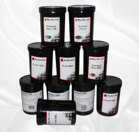 Autotype Plus 7000/8000 Blue Textile Pure Photopolymer Screen Printing Emulsion Photo-sensitive Resist for Silk Screen Printing ► Photo 1/6