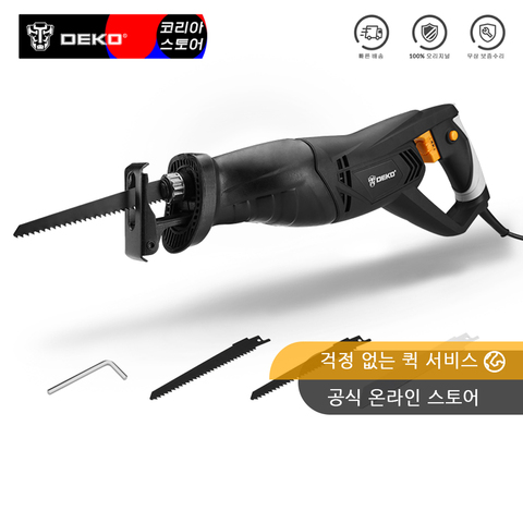 Deko new DKRS01 900W electric saw reciprocating saw with saw blades jigsaw chainsaw tools for wood DIY electric tools power tool ► Photo 1/5