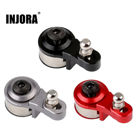 INJORA 25T Aluminum Alloy Adjustable Damping Servo Arm for 1:10 RC Crawler Car Traxxas TRX4 TRX6 Upgrade Parts ► Photo 1/6