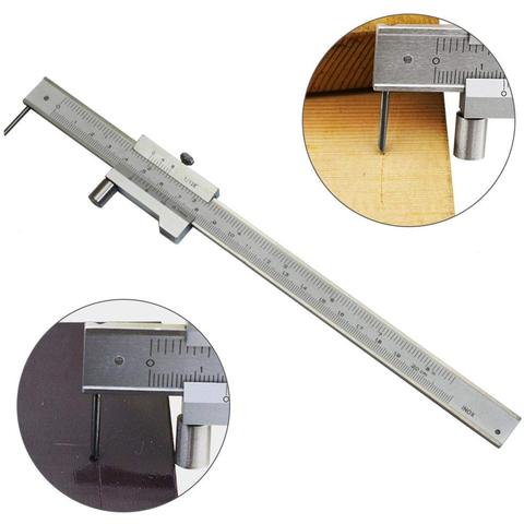 Stainless steel Parallel marking vernier caliper 0-200mm 300mm 400mm 500mm marking gauge with Carbide scriber Marking Gauge tool ► Photo 1/6