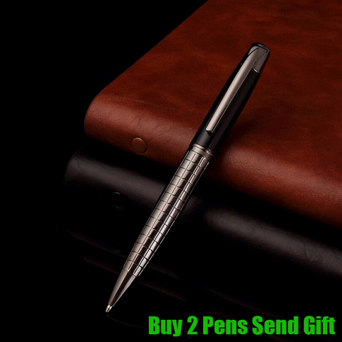 Classic Design Business Men Luxury Metal Ballpoint Pen Best Quality Signature Writing Gift Pen Buy 2 Pens Send Gift ► Photo 1/6
